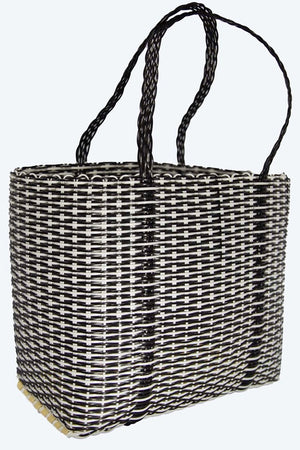 Black and White Beach Tote